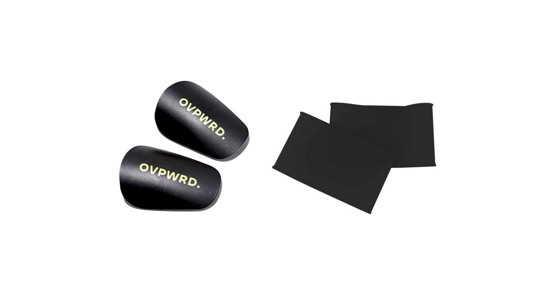 OVPWRD Mini Soccer Shin Guards – Lightweight Protective Set with Straps for Secure Fit